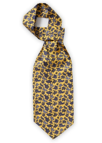 Ascot vesel paisley galben